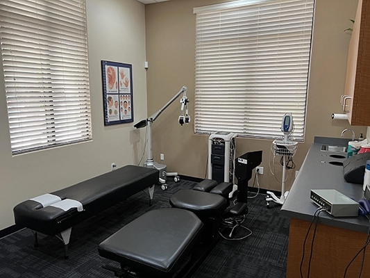 Chiropractic Gilbert AZ Adjusting Room