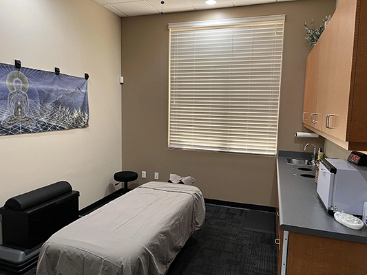Chiropractic Gilbert AZ Massage Room